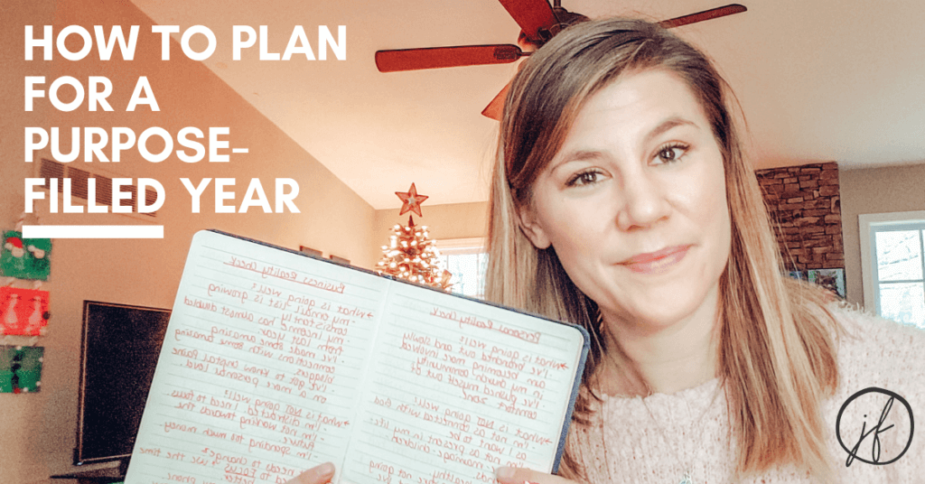 Wondering how to plan for a New Year that is intentional and purposeful? This process of goal setting will help you get clear on what you want to achieve!