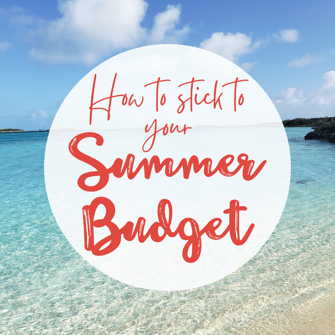 Let's create a summer budget to beat the summertime chaos and reduce summer spending!