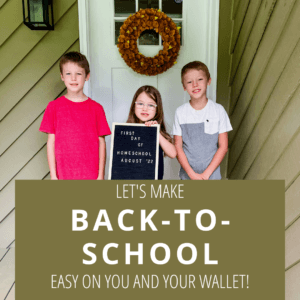 Let's make affording back to school a reality for your family! Here's how we manage our budget for the school year!