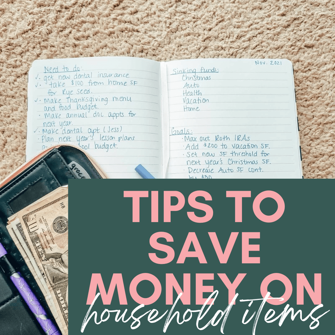 Struggling to save money on household items? Here are five ways to make it possible without losing your mind!