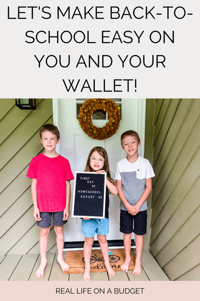 Let's make affording back to school a reality for your family! Here's how we manage our budget for the school year!