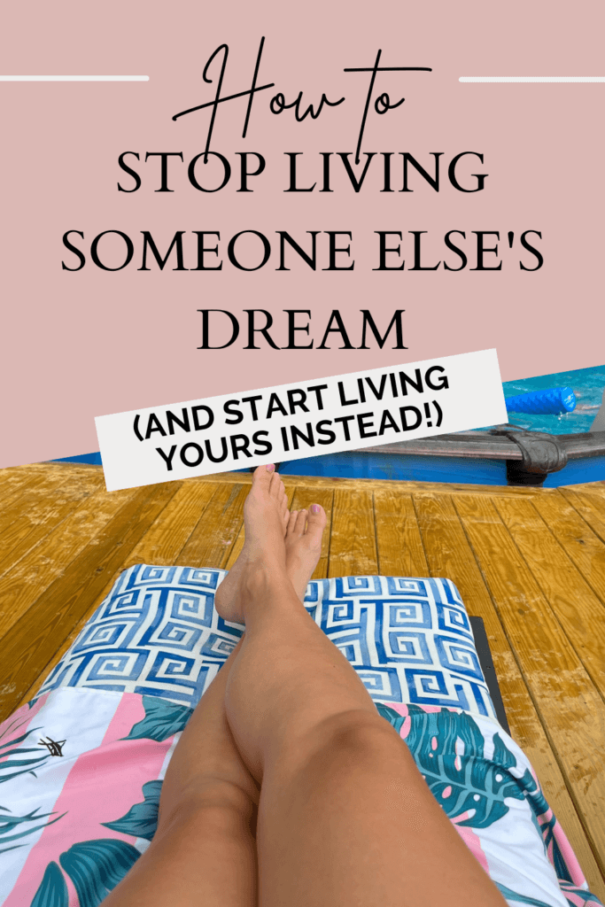 Struggling to stop living someone else's dream and to start living your own dream? Let's get out of our heads and into our hearts and figure it out!