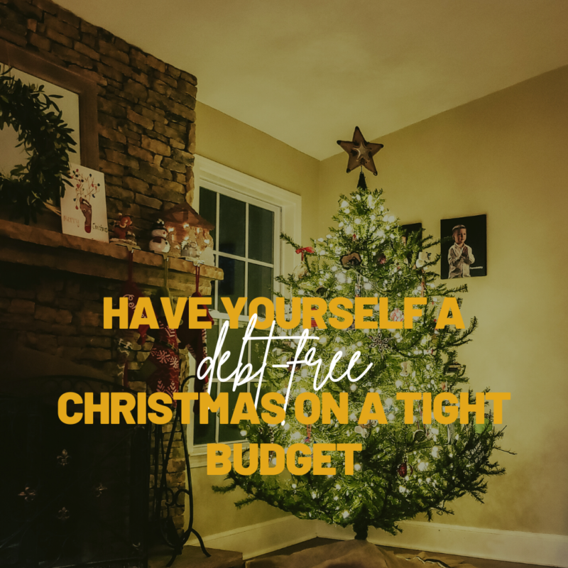 Yes, you can still have a debt-free Christmas on a tight budget. It might look different than years past but it's possible!