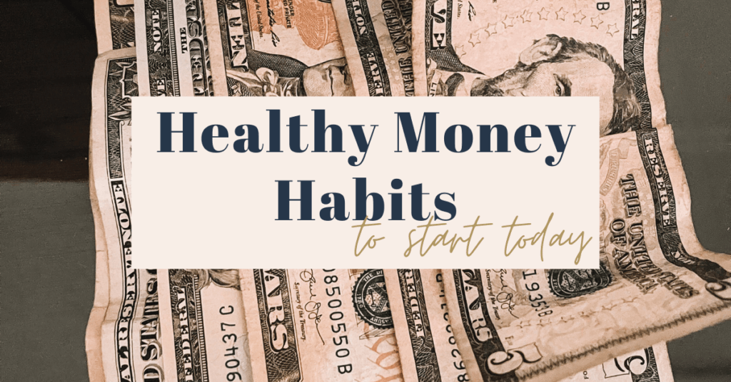 These healthy money habits are easy to get make happen starting today! Let's change our money story today!