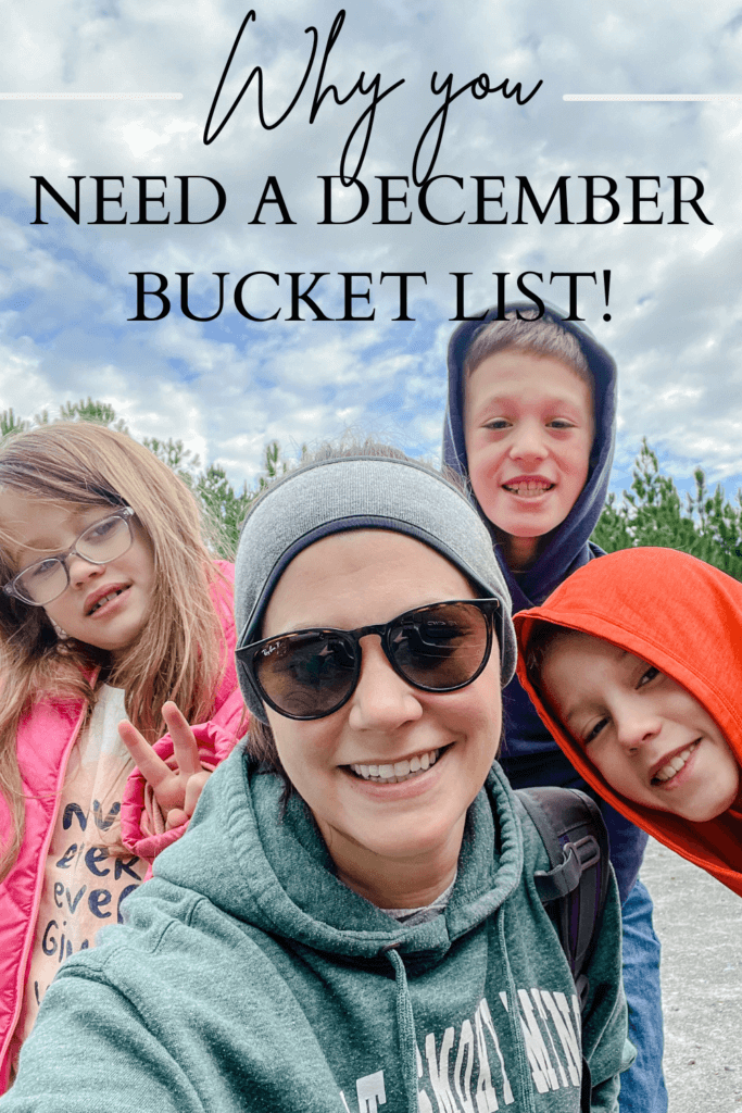 Does December feel like a crazy month where you're losing your mind? You need a December Bucket List and save your sanity!