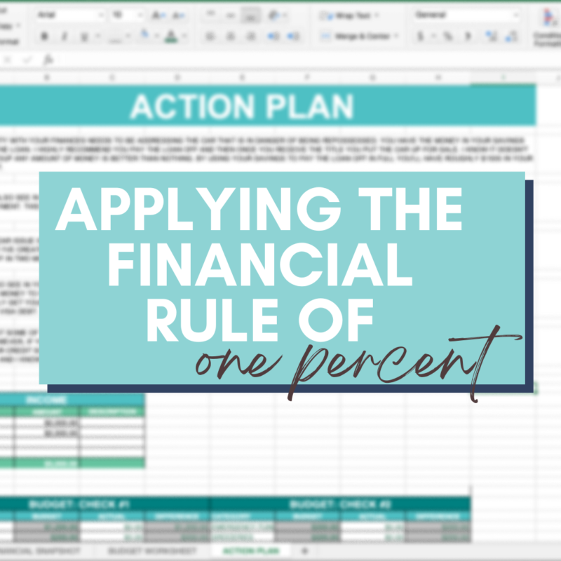 The financial rule of one percent is super simple! It's quick and effective and can radically change your life for the better. Here's how to apply it.