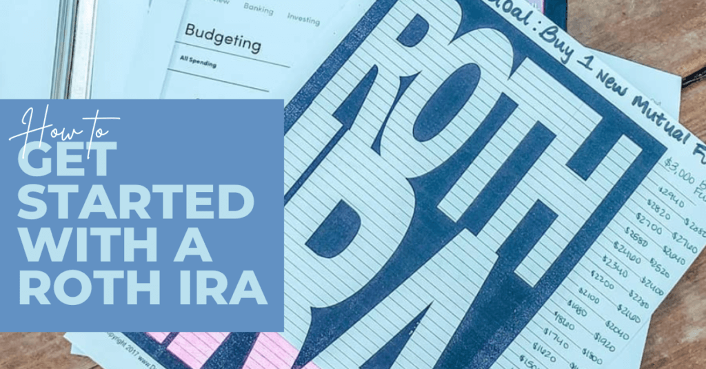 Investing can be scary but it's a worthwhile endeavor. If you're wondering how to get started with a Roth IRA this will guide you in setting it up.