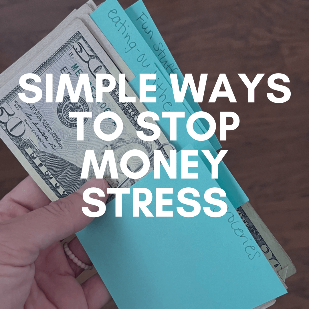 Money stress sucks. Here are 5 simple ways to get over money stress and to stop it from wrecking your life.