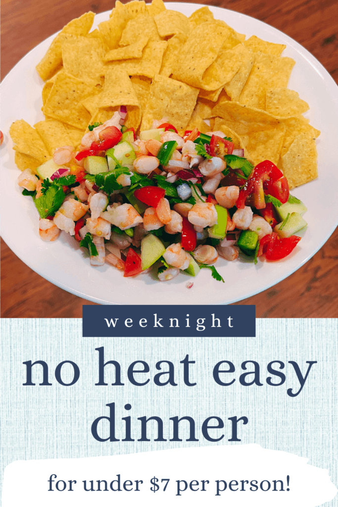 Need an easy no heat dinner idea that won't break the budget? No need to get take out this simple recipe comes together quick!