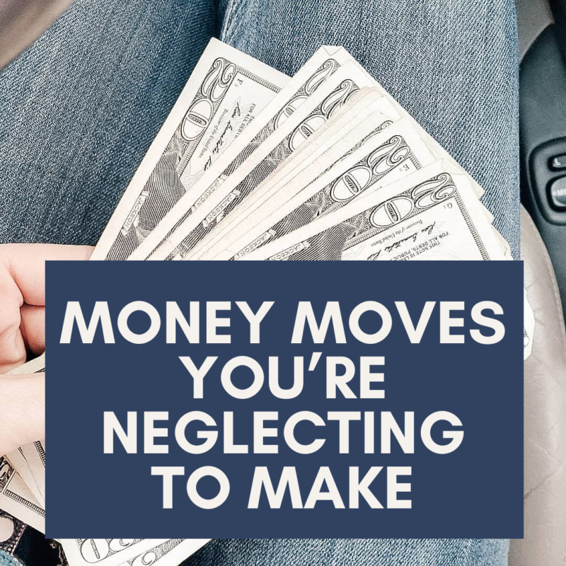 We all do it. We all put off doing things we know we should and so here are five money moves you keep neglecting to make but totally should do.