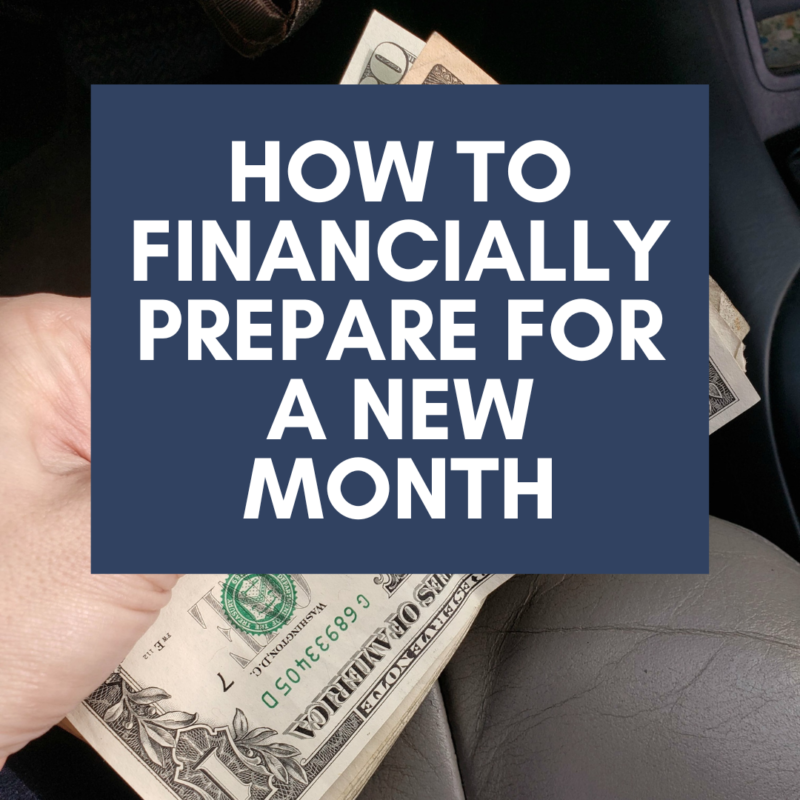 It's important that we regularly check in with our money. We need to financially prepare for a new month and close out the old. Here's how to do it!